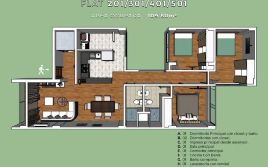 Proyecto de Exclusivos Departamentos en Salamanca, Ate
