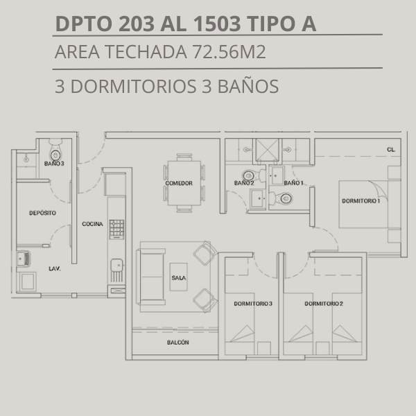 distribucion de departamento
