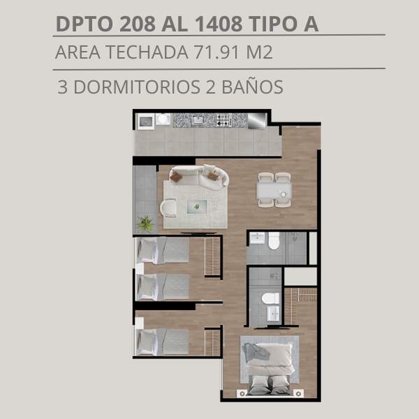 estreno de departamentos en magdalena