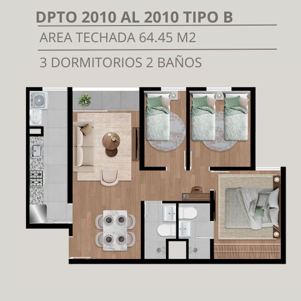 venta de departamento en av.venezuela